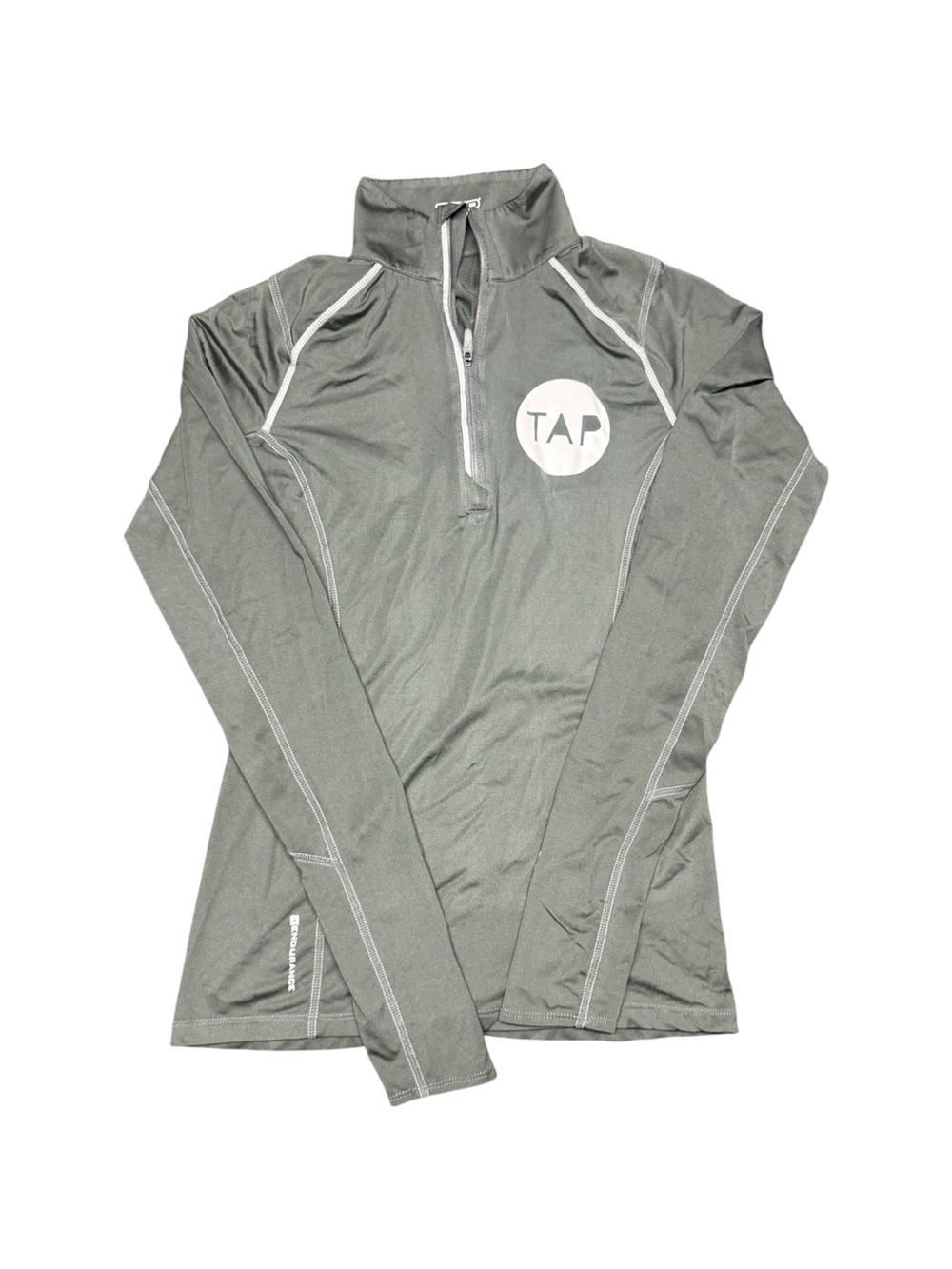 OGIO Endurance Women’s XS Gray Quarter Zip Performance Athletic Top